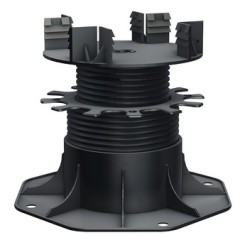 Adj.foot tilt 8% black 65-155mm