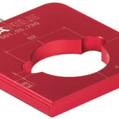 Sablon gaurire pentru balama d35/52/5,mm
