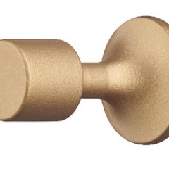 Handle steel gold 18x25mm