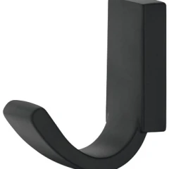 Wardr.hook zi.black 20x60x56mm