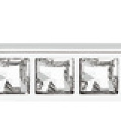 maner zn ni lucios/transparent 100x21mm